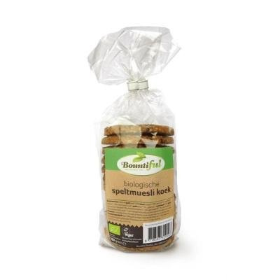 Biologische Speltmuesli koek - 250 gram
