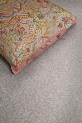 Pip Studio Pip Studio Leafy Hoeslaken - Kaki 100 x 200/210/220 cm Hoek hoogte: 30 cm