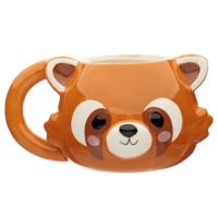 Adoramals Rode Panda Gevormde Keramiek Mok - thumbnail