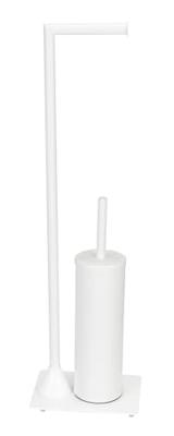 Wenko Toiletrolhouder met toiletborstel Wenko Toiletrolhouder met toiletborstel