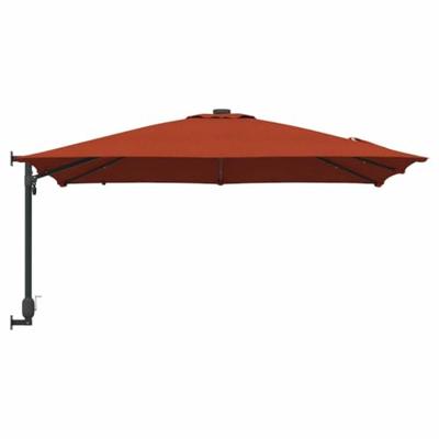 Tuinparasol Terracotta 248.5 x 247.5 x 160 cm Stof