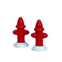 Lemax metal fire hydrant s/2 kerstdorp accessoire 2022 - thumbnail