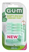 GUM Soft-Picks comfort flex mint medium 40 Stuks - thumbnail