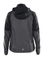 Craft 1913387 CORE Unify Wind Jacket W - Granite/Black - XL - thumbnail