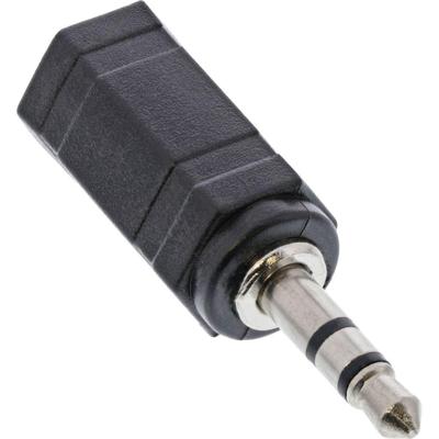 InLine 99309 audio-adapter, 2,5 mm jack aansluiting op 3,5 mm stekker, stereo