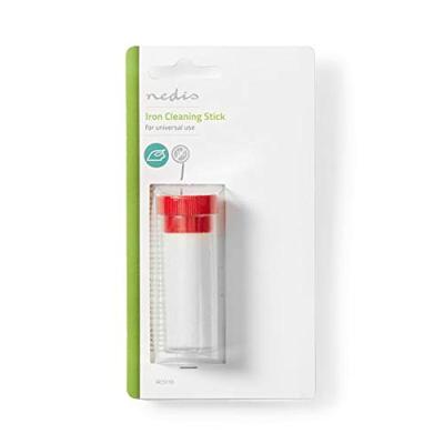 Nedis Reinigingsstick Strijkijzerzool | Rood / Transparant / Wit | 1 stuks - IRCS110 IRCS110
