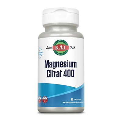 Kal Magnesium Citrat 400 Tabletten Kal Magnesium Citrat 400 Tabletten
