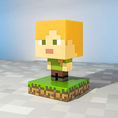 Minecraft Icon lamp - Alex