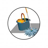 Vinyl tapijt Stor Planet Hydraulisch 100 % PVC (50 x 110 cm) - thumbnail