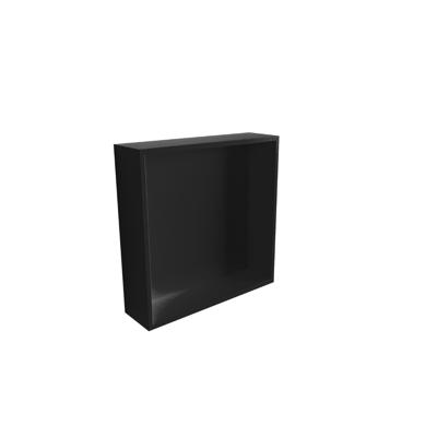 In Of Opbouwnis BWS 149.5x29.5x8 cm Mat Zwart