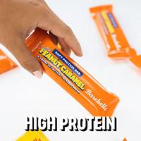 Barebells reep Soft Salted Peanut Caramel, 55 g, pak van 12 stuks - thumbnail