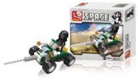 Sluban M38-B0317 Space Quad 48-delig - thumbnail