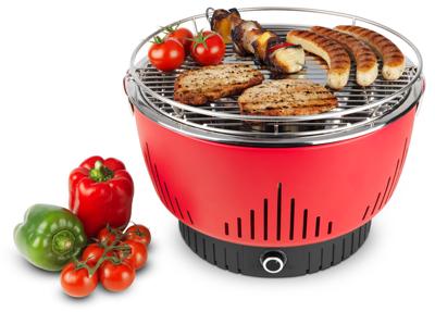 MEDION Houtskoolgrill met luchtcirculatie MD 17700 (rood)