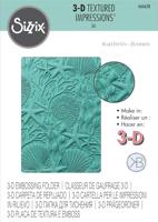 Sizzix • 3d textured impressions embossing folder under the sea - thumbnail