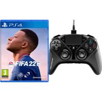 Thrustmaster eSwap Pro Controller Zwart + FIFA 22 PlayStation 4 - thumbnail