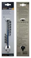 TFA muurthermometer zwart 16cm - thumbnail