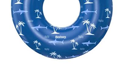 Bestway Opblaasbare Vlotter met Handvatten Nautica Assorti Kleur D119 cm +12 Jaar Strand en Zwembad 36353