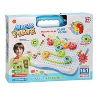 Magic Plate Schroeven & Tandwielen, 151dlg. - thumbnail