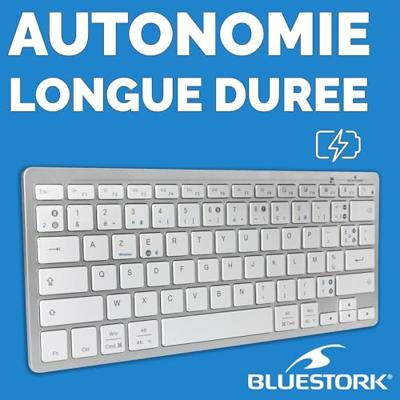 Toetsenbord - THE G-LAB - KB-MINI-PC-MAC/FR - Bluetooth - PC MAC met dubbele lay-out