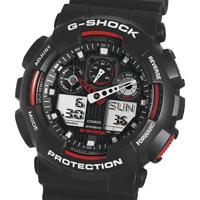 Casio G-Shock Black Chronograph | GA-100-1A4ER - thumbnail