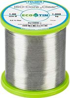 Felder ISO-Core Clear Sn100Ni+ Soldeertin Spoel Sn99,25Cu0,7Ni0,05 1.000 kg 1 mm - thumbnail