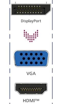 Hama Video-adapter 2in1 DisplayPort-stekker - VGA & HDMI™-aansluiting Ultra-HD 4K Hama Video-adapter 2in1 DisplayPort-stekker - VGA & HDMI™-aansluiting Ultra-HD 4K