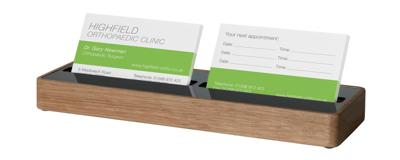 Sigel SI-VA201 Visitekaarthouder Eikenhout Sigel SI-VA201 Visitekaarthouder Eikenhout