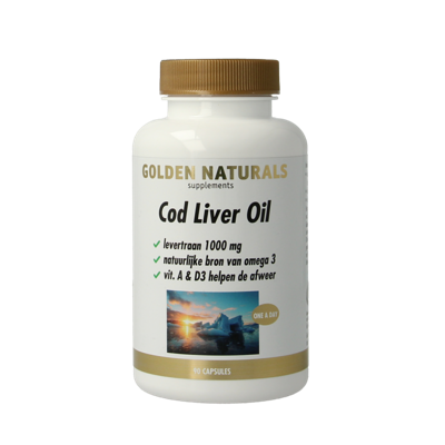 Golden Naturals Cod liver oil 90 Capsules