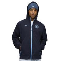 PUMA Manchester City Pumatech Trainingsjack 2025-2026 Donkerblauw Lichtblauw - thumbnail