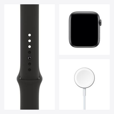 Refurbished Apple Watch Series 6 44mm Zwart Als nieuw