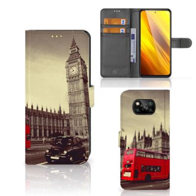 Xiaomi Poco X3 | Poco X3 Pro | Flip Cover | Londen | Portemonnee hoesje