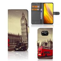 Xiaomi Poco X3 | Poco X3 Pro | Flip Cover | Londen | Portemonnee hoesje - thumbnail