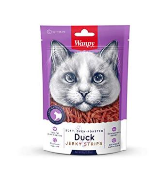 WANPY SOFT OVEN-ROASTED DUCK JERKY STRIPS