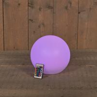 Solar bal 25 cm rgb led met afstandsbediening Anna's Collection - Annas collection - thumbnail