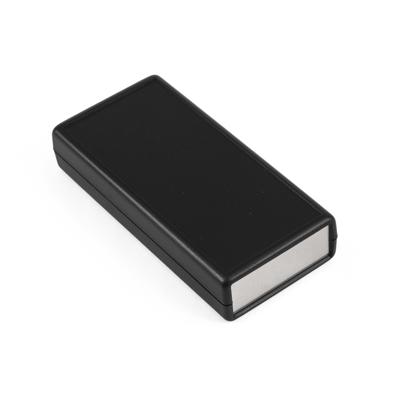 Hammond Electronics 1593XALBK Handbehuizing 140 x 66 x 28 ABS kunststof, Aluminium Zwart 1 stuk(s) Hammond Electronics 1593XALBK Handbehuizing 140 x 66 x 28 ABS kunststof, Aluminium Zwart 1 stuk(s)