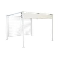 Pergola DKD Home Decor Wit 296 x 296 x 225 cm Staal - thumbnail