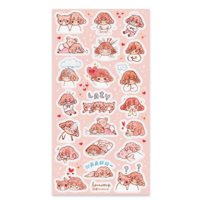 Stickii Stickervel - Lazy Days