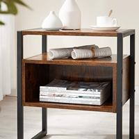 ACAZA Nachtkastje Vintage bruin - thumbnail