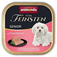 ANIMONDA vom Feinsten Senior Kalkoenharten - natvoer voor honden - 150 g - thumbnail