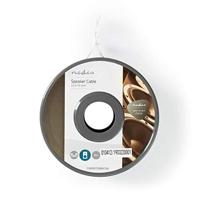 Speaker-Kabel | 2x 0,75 mm2 | 100 m | Op Rol | Zwart/Rood - thumbnail