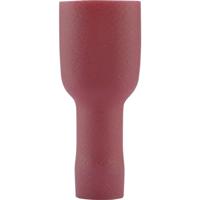Vogt Verbindungstechnik 3944S Platte stekker (female) Insteekbreedte: 6.3 mm Insteekdikte: 0.8 mm 180 ° Volledig geïsoleerd Rood 1 stuk(s) - thumbnail