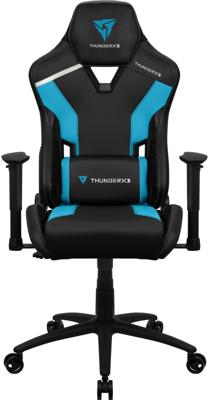 ThunderX3 TC3 Universele gamestoel Gecapitonneerde zitting Zwart, Blauw ThunderX3 TC3 Universele gamestoel Gecapitonneerde zitting Zwart, Blauw