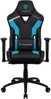 ThunderX3 TC3 Universele gamestoel Gecapitonneerde zitting Zwart, Blauw - thumbnail