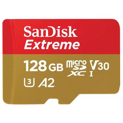 SanDisk Extreme MicroSDXC 128GB+SD Adapter 90MB