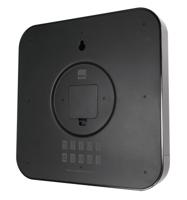 Sigel SI-WU131 Wandklok Artetempus Kada Black Met Quartz Uurwerk - thumbnail