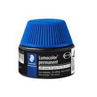 Viltstiftvulling Staedtler Lumocolor permanent 15ml blauw - thumbnail