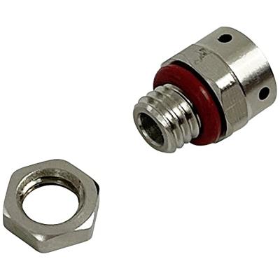 TRU COMPONENTS HX-BF-M5 Drukcompensatie element M5 Messing (vernikkeld) Messing 1 stuk(s)