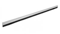 Delock 66649 19 inch Afdekking met borstels voor patchkast Aluminium, Zwart - thumbnail