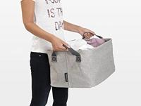 Brabantia Opvouwbare Wasmand 35L Grijs - thumbnail