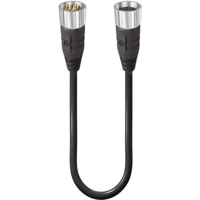 Lumberg Automation 70895 Sensor/actuator aansluitkabel M23 Aantal polen (sensoren): 19 Stekker, recht, Koppeling, recht 3.00 m 1 stuk(s)